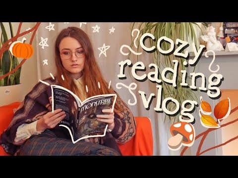 ☕ my reading routine & cozy autumn times 🍂 | reading vlog #14 thumbnail