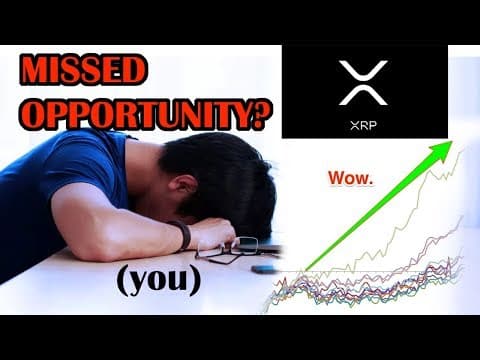 Ripple XRP 100%+! TOO late to buy XRP NOW? XRP technical analysis. thumbnail