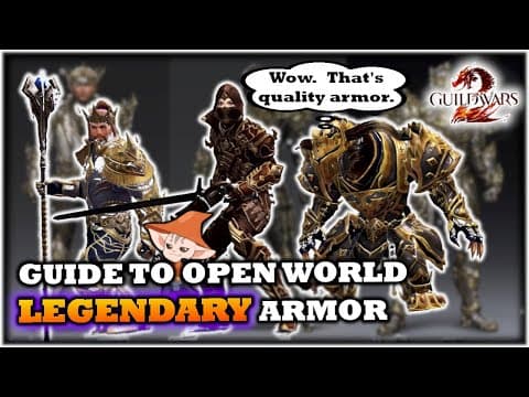 How to Make Open World Legendary Armor in Guild Wars 2 (Obsidian Armor Guide) thumbnail