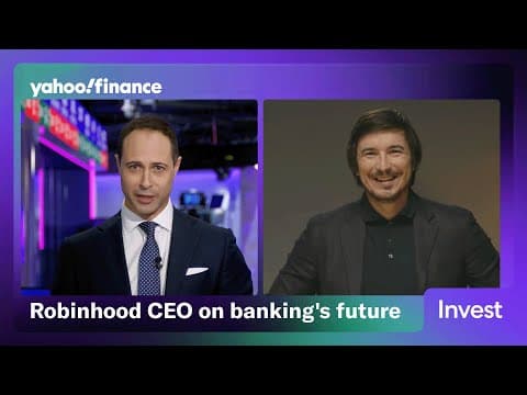 Robinhood wants to be your primary and secondary account for banking, credit cards, retirement: CEO thumbnail