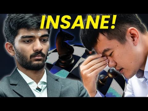 Gukesh vs Ding - World Chess Championship 2024 | Game 3 Review & Analysis | Best Chess Games thumbnail