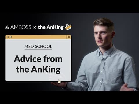 Finding balance, managing priorities, & dealing with stress in medical school thumbnail