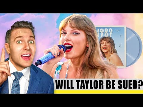 Will Taylor Swift be SUED for Re-Releasing Her Albums?? thumbnail