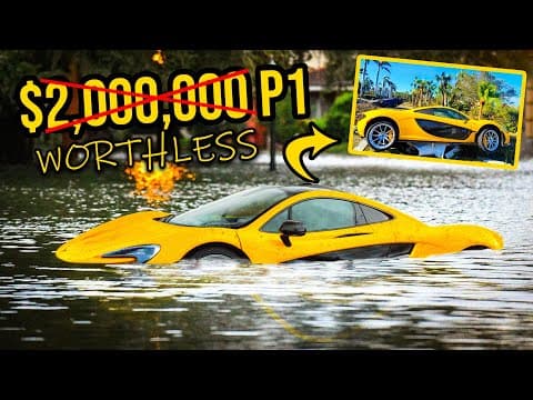 I Bought A Flooded $2,000,000 McLaren P1 And It's Worse Than You Can Imagine thumbnail