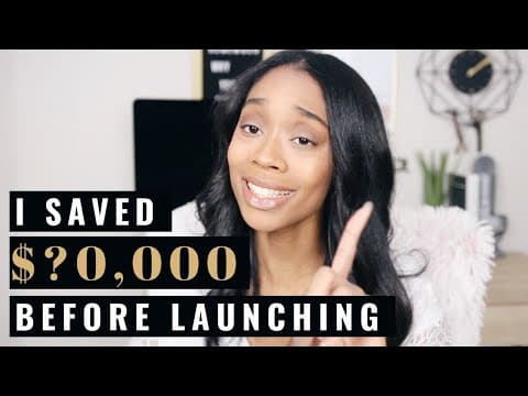 HOW MUCH MONEY DID I SAVE?! | Preparing for Full-Time Entrepreneurship thumbnail