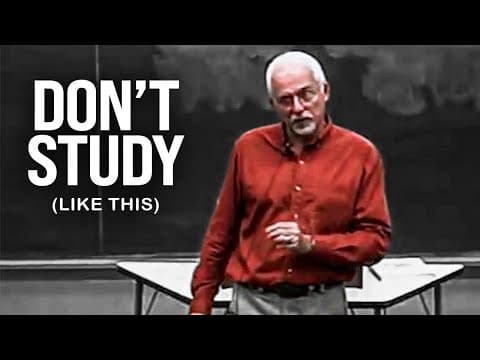 Psychology Professor's Viral Study Techniques: A+ Students Love It! (Part 1) thumbnail