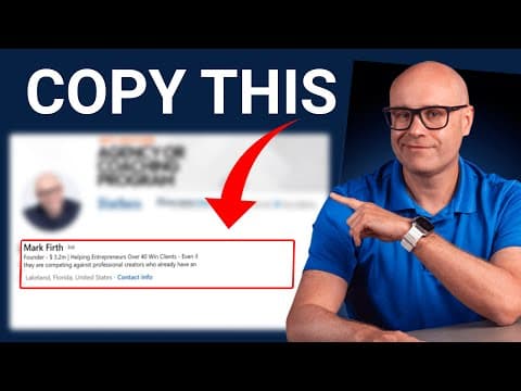 Mastering Your LinkedIn Profile to Attract Clients thumbnail