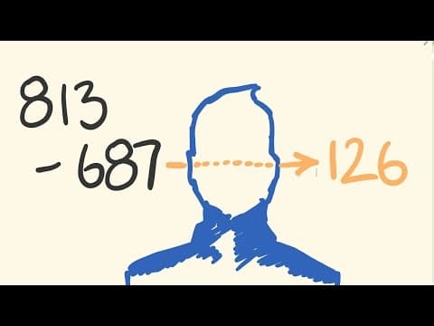 How to Mentally Subtract Large Numbers Quickly thumbnail
