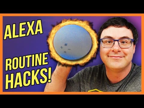 Hidden Tips and Tricks With Amazon Alexa Routines! thumbnail