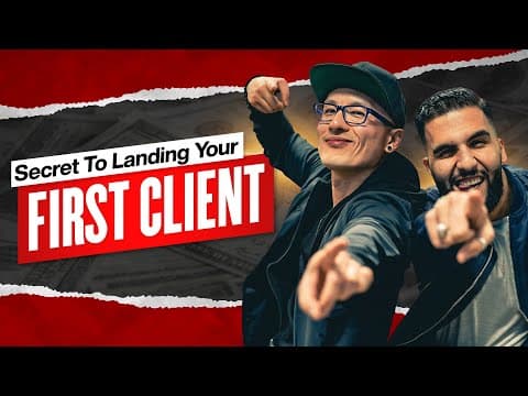 How to Generate Leads & Get Your 1st Client thumbnail