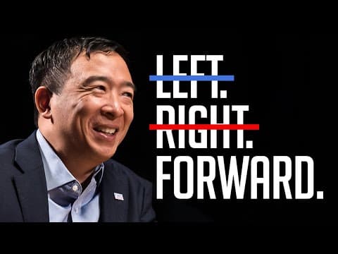 ANDREW YANG: Forward Party, UBI, Redefining Progress & Human-Centered Capitalism | FULL INTERVIEW thumbnail