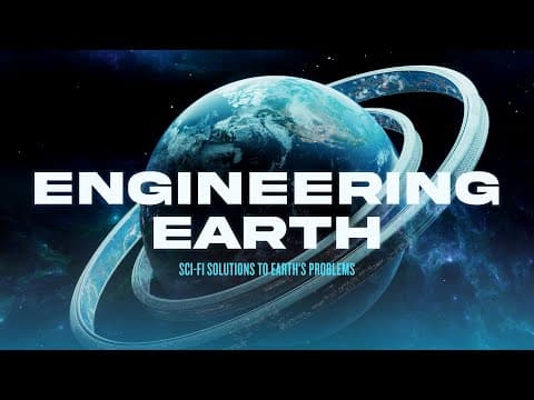 ENGINEERING EARTH:  Sci-fi Solutions to Earth's Problems | 4K Documentary thumbnail