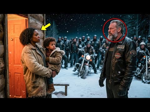 Black Single Mom Shelters 25 Freezing Bikers, Next Morning 1500 Hells Angels Stops Outside Her Door thumbnail