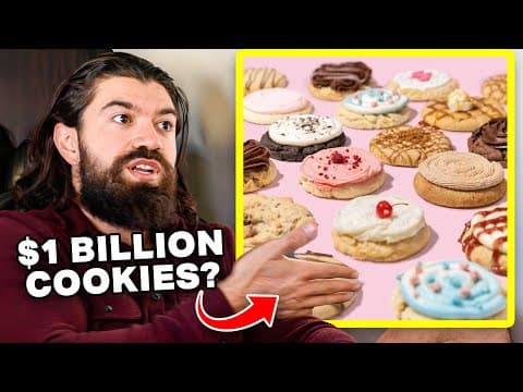 Alex Hormozi Explains Crumbl Cookies GENIUS Business Model thumbnail