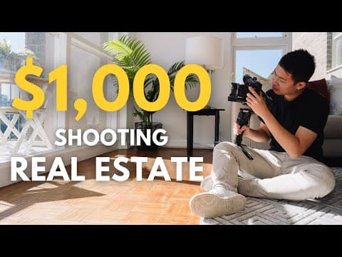 Make Your First $1,000 With Real Estate Videography (Our Story) thumbnail