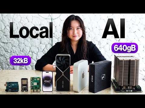 How to run local AI on tiny hardware like ESP32 and Pi thumbnail