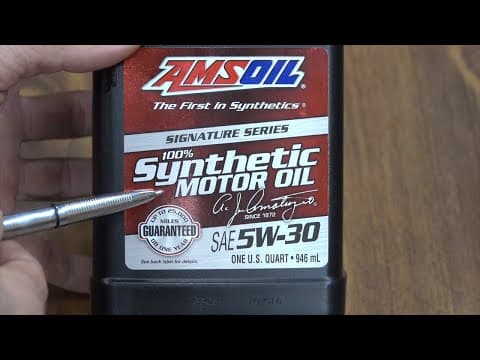 Is Amsoil better than Kendall?  Let's find out! thumbnail