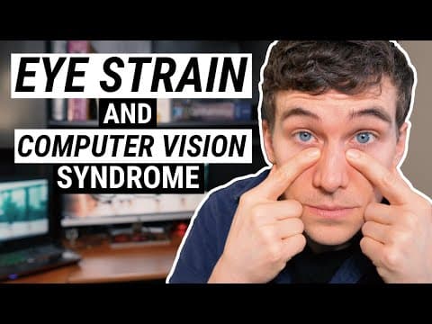 How to Relieve Eye Strain from Excessive Screen Time thumbnail