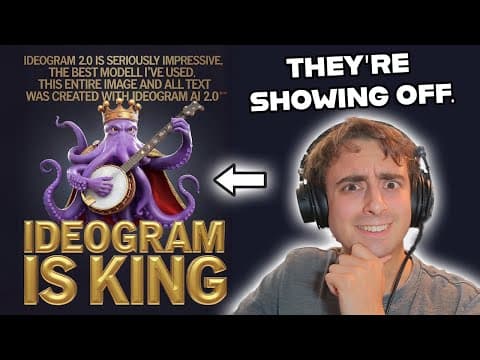 Ideogram 2.0 is my new Favorite Image Gen! | First Look thumbnail