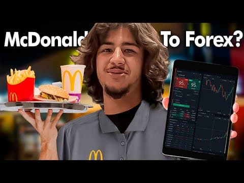 Teaching a McDonald's employee how to TRADE FOREX PT.2 thumbnail