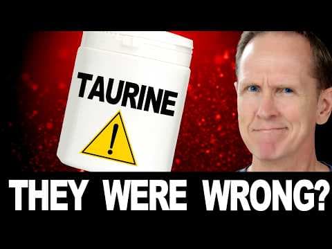 The Surprising Truth About Taurine and Aging! (NEW Study) thumbnail