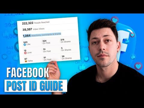 How Facebook Post IDs Will Help You Scale In 2026 (Full Tutorial) thumbnail
