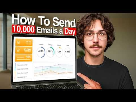 How To Send 10,000 Cold Emails A Day (FULL COURSE) thumbnail
