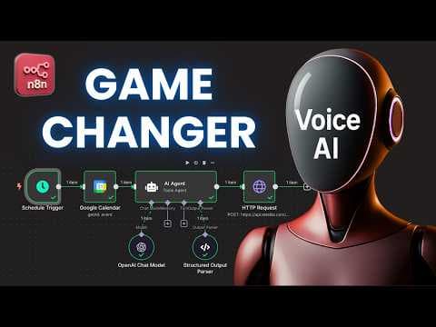 This Voice Agent UPSELLS Your Customers on Autopilot (FREE n8n Template) thumbnail