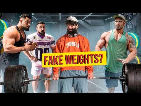 FAKE WEIGHTS PRANK... | ANATOLY pretended to be a Beginner in a Gym #15 thumbnail