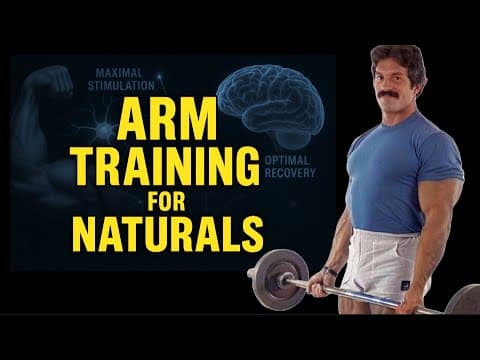 MIKE MENTZER: ARM TRAINING FOR NATURALS #mikementzer  #training  #gym  #motivation thumbnail