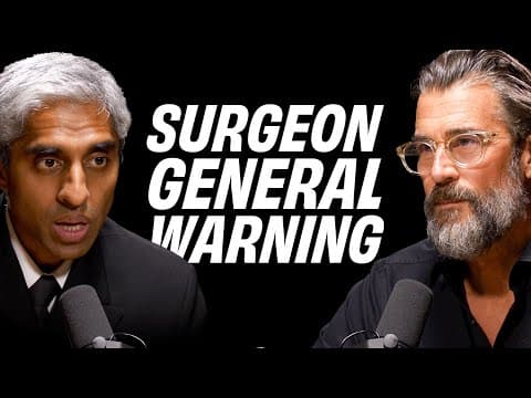 The UNEXPECTED HEALTH EFFECTS of Loneliness: U.S. Surgeon General Vivek Murthy x Rich Roll thumbnail