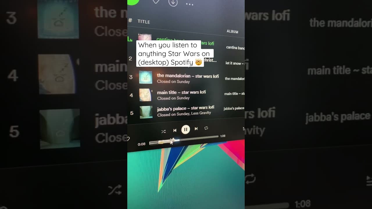 YouTube video player