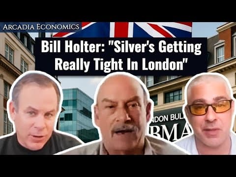 Bill Holter: Silver Tightness In London Worsens thumbnail