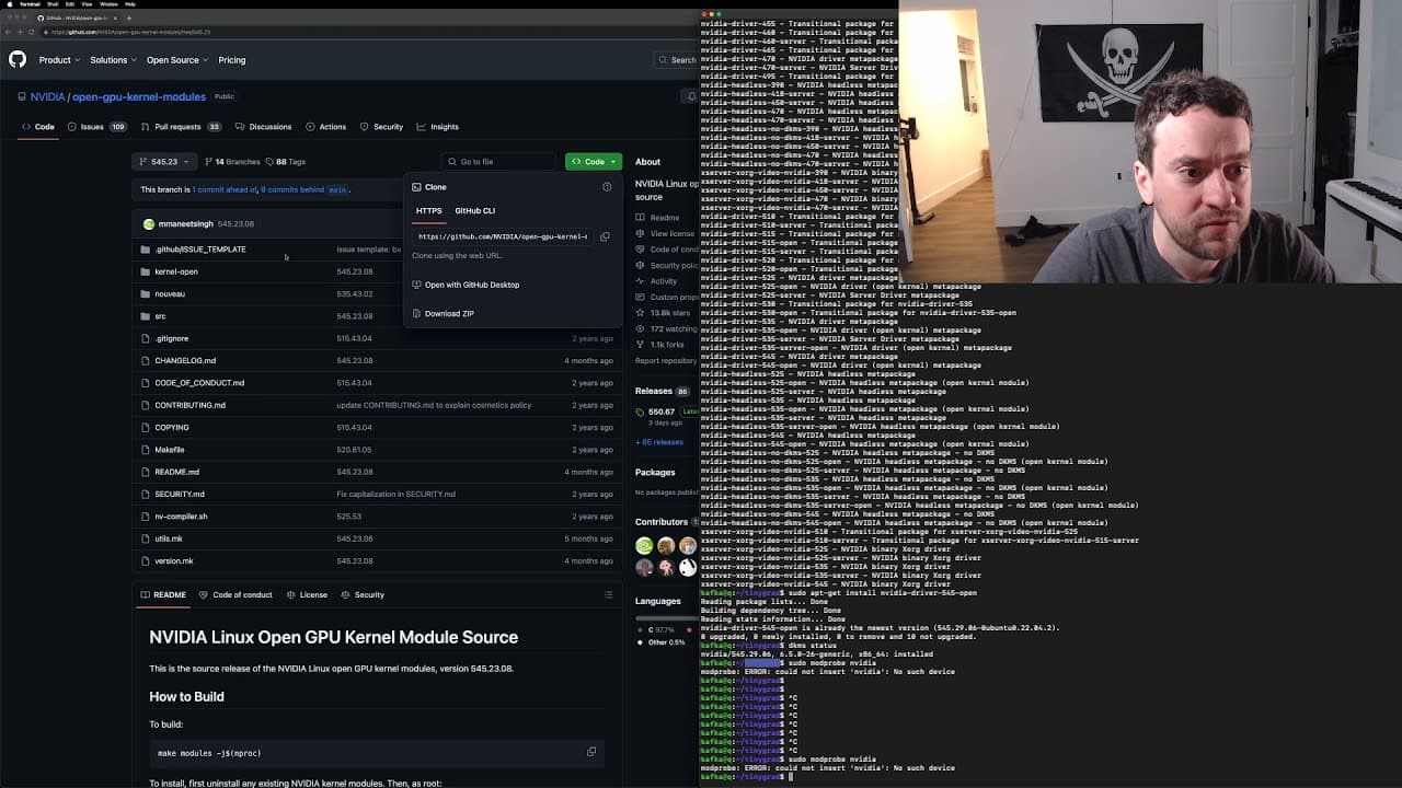 YouTube video player
