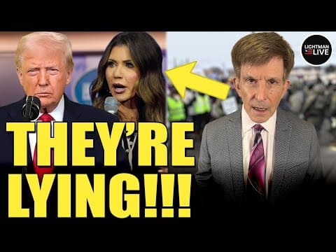 Trump’s ICE Propaganda Is FAILING in Real Time! | Lichtman Live #196 thumbnail