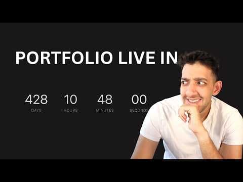 17yo dev builds INSANE portfolio - roasting your portfolios #9 thumbnail