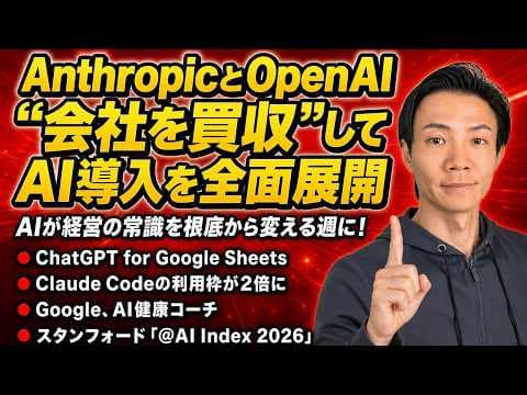 生成AI最新動向とは？業務活用と企業戦略 thumbnail