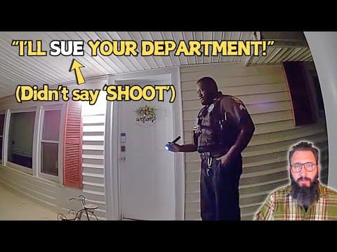 Bodycam Proves Man DID NOT Threaten Officers | Felony Charge Dismissed thumbnail