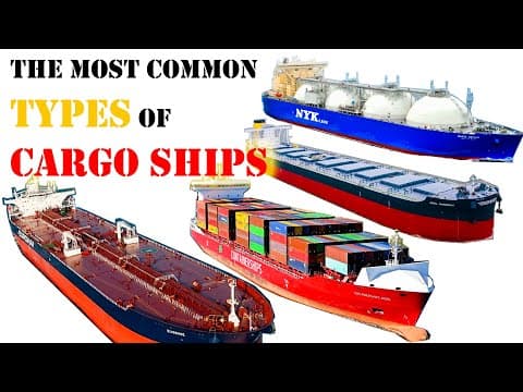What Are These Cargo Ships Carrying?  | Chief MAKOi Seaman Vlog thumbnail
