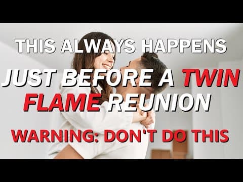 This Always Happens Just Before Twin Flame Reunion! 👫 thumbnail
