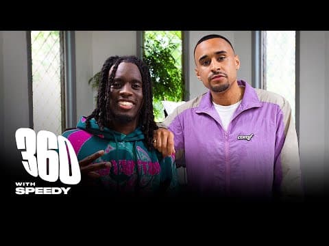 Kai Cenat Explains Making Money on Twitch, Lil Uzi Video & iShowSpeed Friendship | 360 With Speedy thumbnail