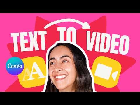 You gotta try Canva's New Text-to-Video AI Generator! thumbnail