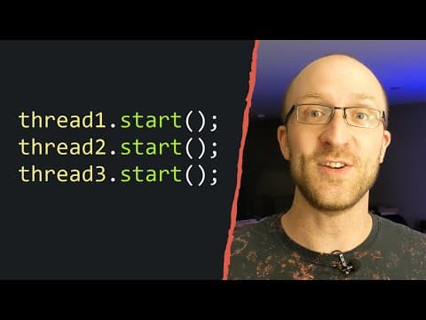 Multithreading in Java Explained in 10 Minutes thumbnail