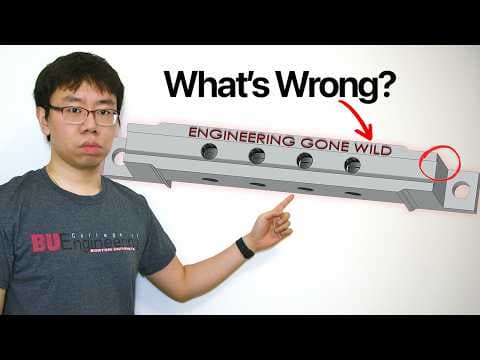 Only Real Mechanical Engineers Can Spot These Design Mistakes | CNC Machining thumbnail