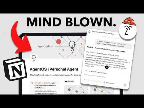 Notion Agent Just Changed Notion Forever. Hello AgentOS! thumbnail