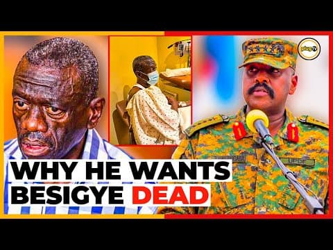 Uganda CIVIL WAR: Besigye FIGHTING FOR HIS LIFE After Muhoozi death threats |Plug Tv Kenya thumbnail