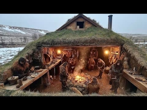What It Was Like To Built and Live in a Viking Turf House in Winter thumbnail