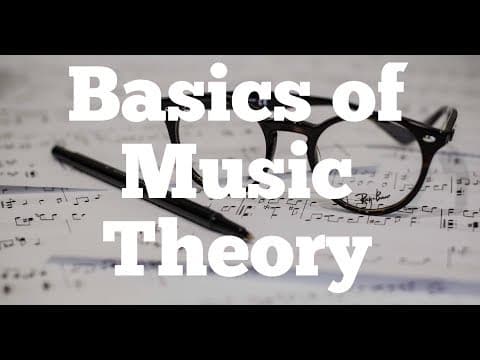 Basics of Music Theory:  Part I thumbnail