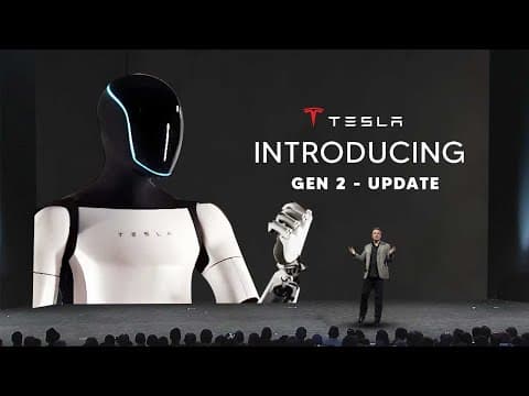 Elon Musks Teslabot Just Had A Massive UPDATE (Teslabot Gen-2 Update) thumbnail