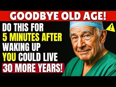 You Could Live 30 More Years After 65 – Try Doing This In The Morning | Senior Health Tips thumbnail